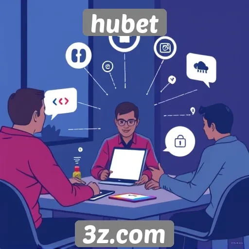 Suporte ao cliente e canais de comunicação no hubet