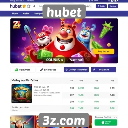 Avaliação geral do site de jogos hubet