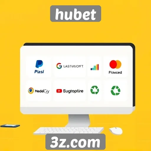 Opções de pagamento disponíveis no hubet