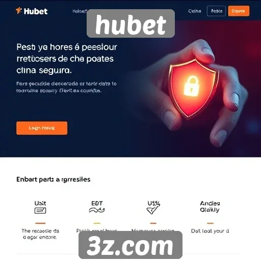 Recursos de segurança no site hubet